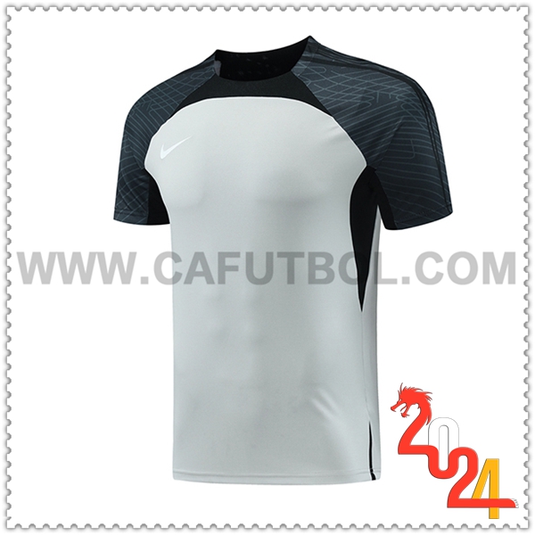 Camiseta Entrenamiento Nike Gris/Negro 2024 2025