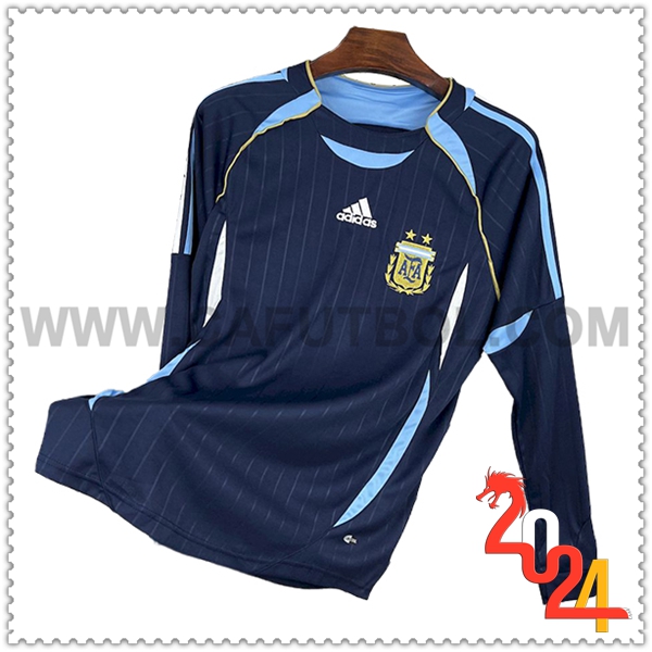 Segunda Camiseta Retro Argentina Mangas largas 2006/2007