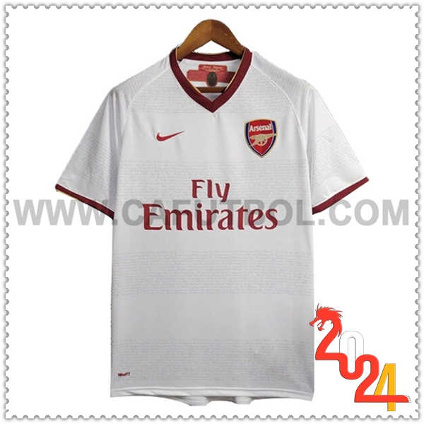 Segunda Camiseta Retro Arsenal 2007/2008