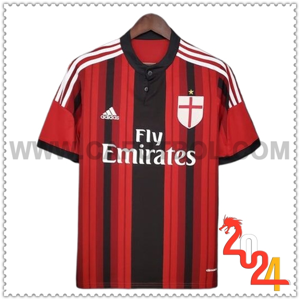 Primera Camiseta Retro AC Milan 2014/2015