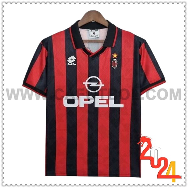 Primera Camiseta Retro AC Milan 1995/1996