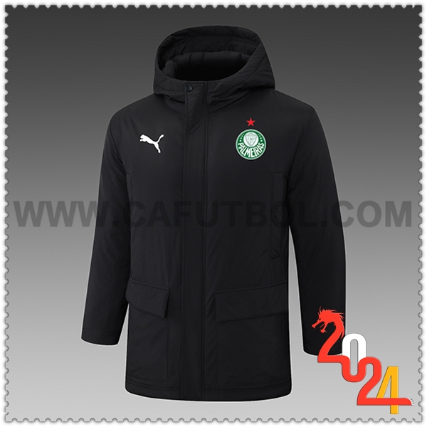 Chandal Plumas Con Capucha Palmeiras Negro 2024 2025