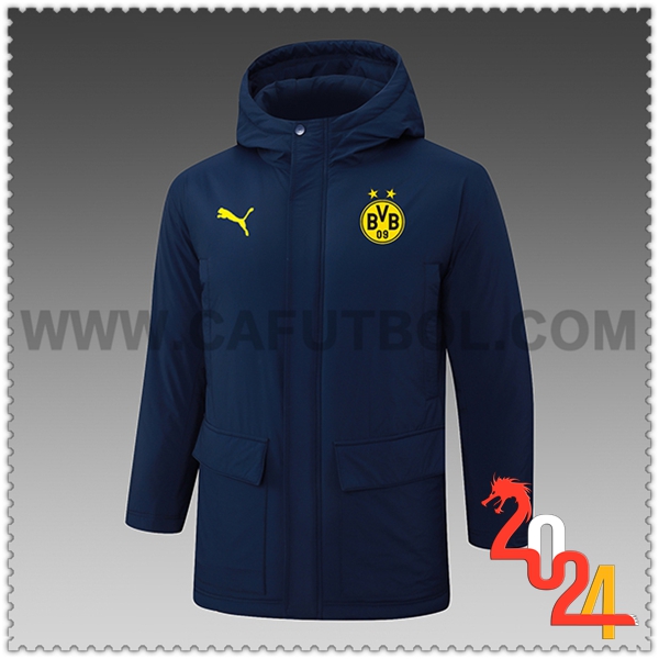 Chandal Plumas Con Capucha Dortmund azul real 2024 2025