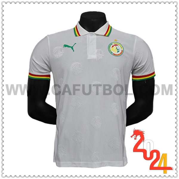 Camiseta Equipo Senegal Blanco Edicion Especial 2024 2025