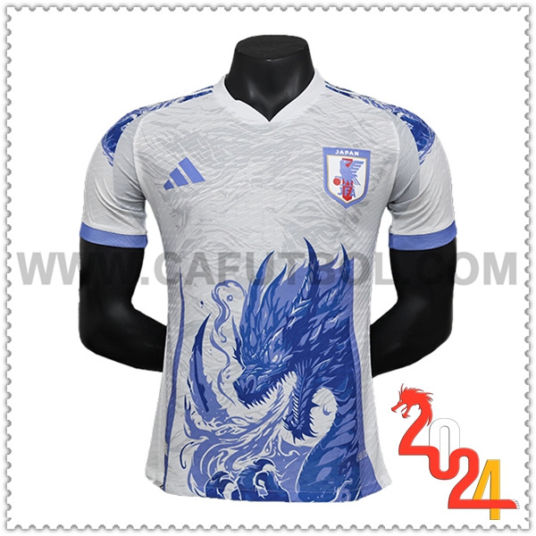 Camiseta Equipo Japon Blanco Azul Edicion Especial 2024 2025