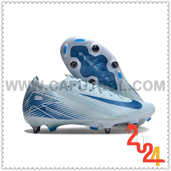 Nike Zapatos de Futbol AIR ZOOM MERCURIAL VAPOR XVI ELITE SG-PRO Azul