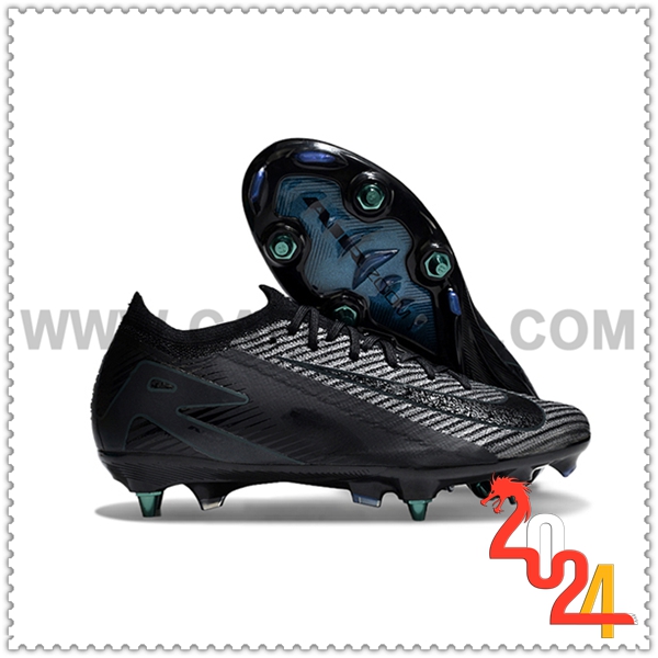 Nike Zapatos de Futbol AIR ZOOM MERCURIAL VAPOR XVI ELITE SG-PRO Negro/Gris