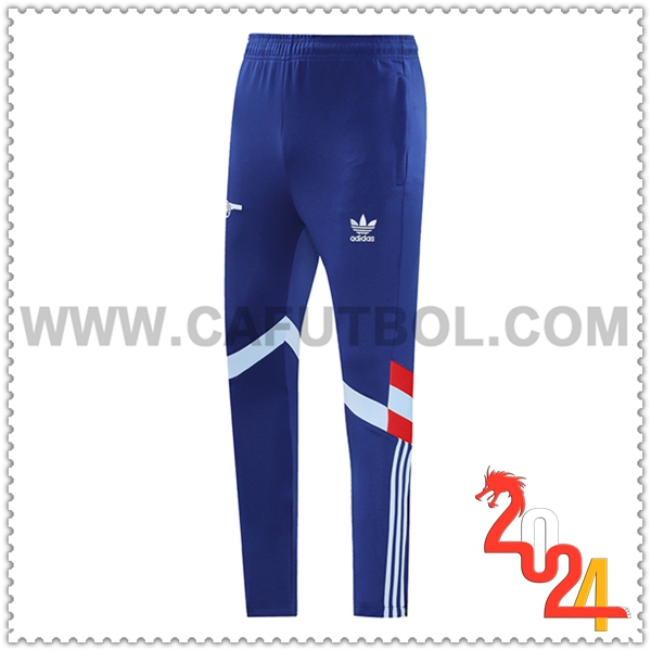 Pantalones Entrenamiento Arsenal Azul/Rojo 2024 2025 -03