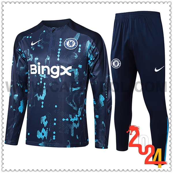 Chandal Futbol FC Chelsea Azul Oscuro 2024 2025 -03