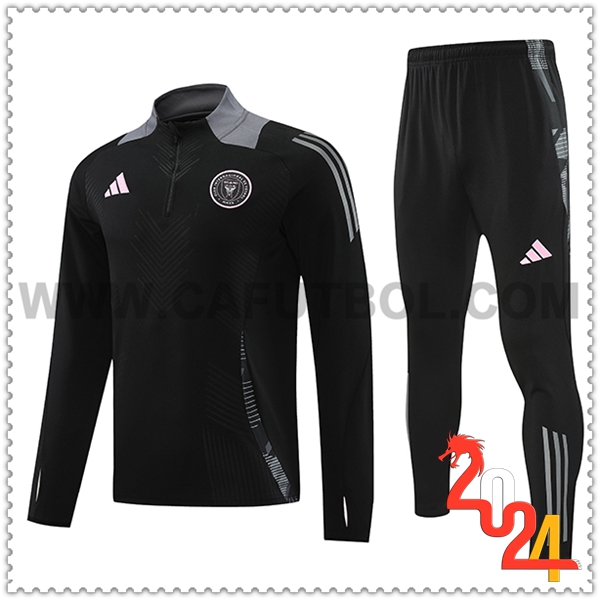 Chandal Futbol Inter Miami CF Negro/Gris 2024 2025