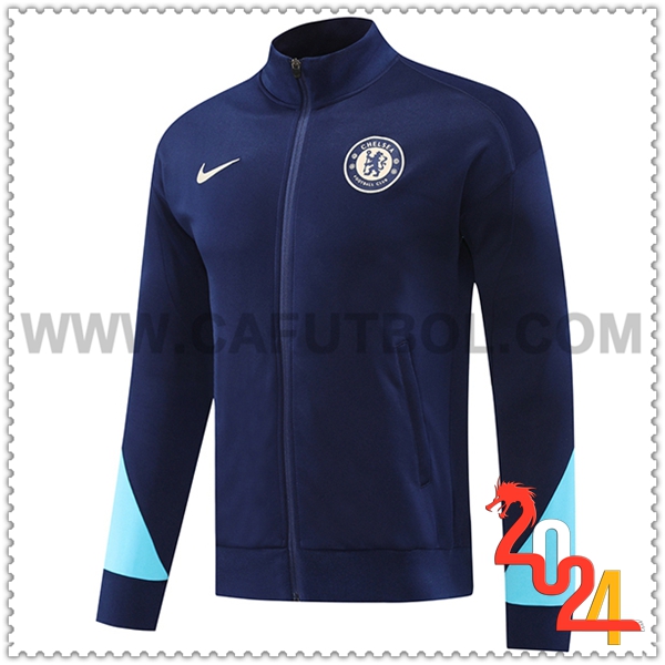 Chaquetas Futbol FC Chelsea azul real 2024 2025