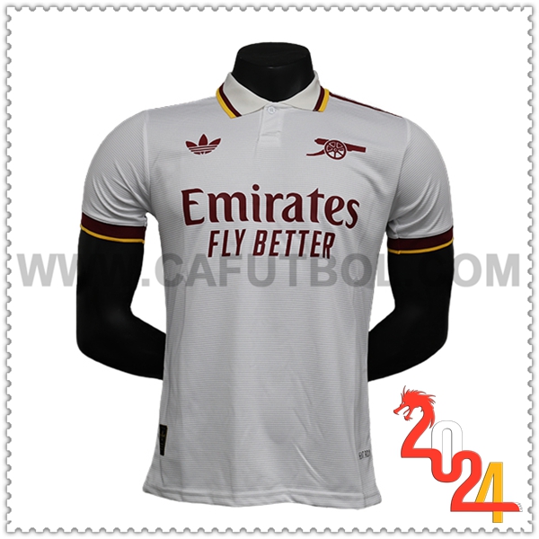 Camiseta Futbol Arsenal Blanco Edicion Especial 2024 2025