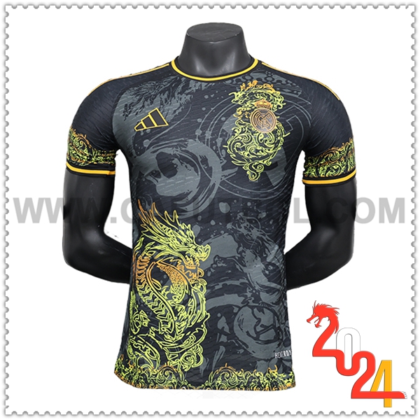 Camiseta Futbol Real Madrid Negro Edicion Especial 2024 2025