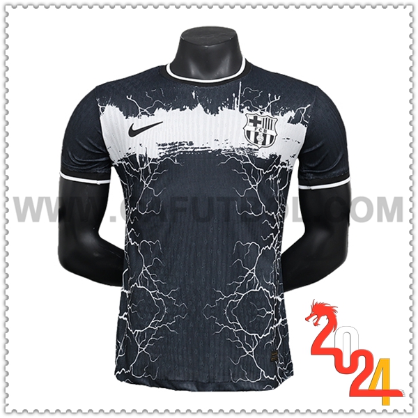 Camiseta Futbol FC Barcelona Negro Edicion Especial 2024 2025