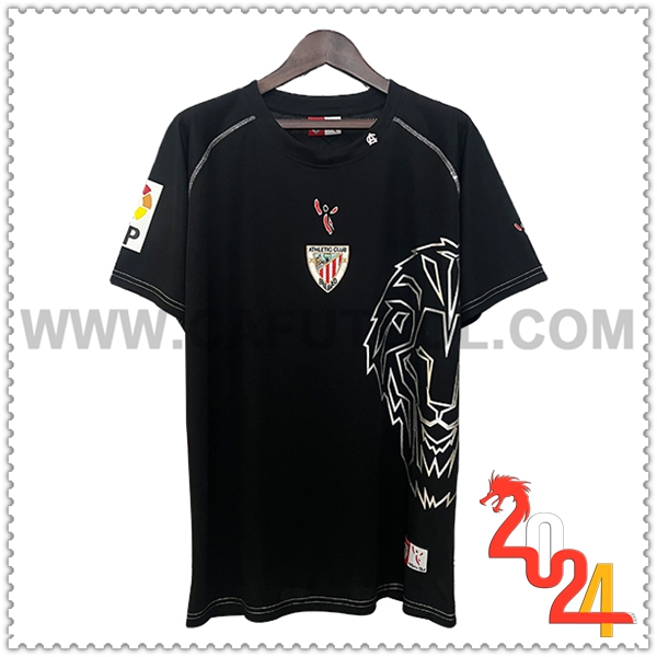 Camiseta Retro Athletic Bilbao Negro 2005/2008