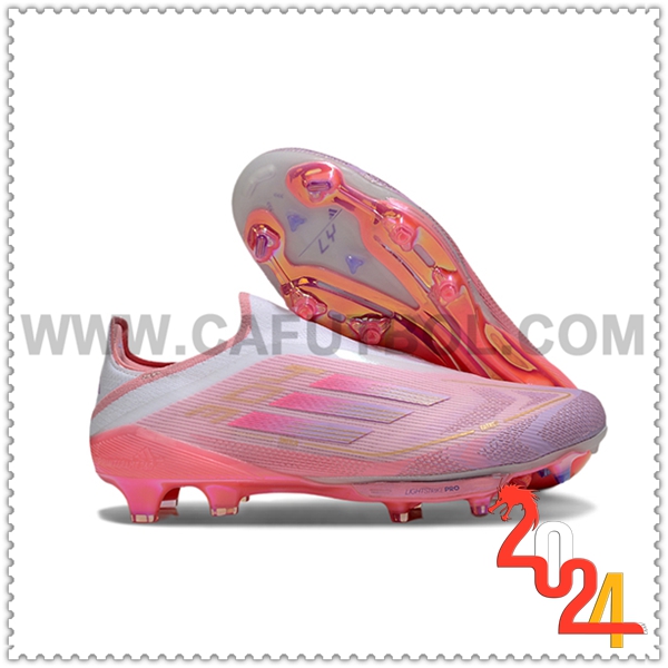 Adidas Zapatos de Futbol F50+ FG Rosa