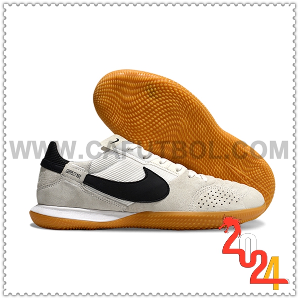 Nike Zapatos de Futbol Streetgato Gris/Negro