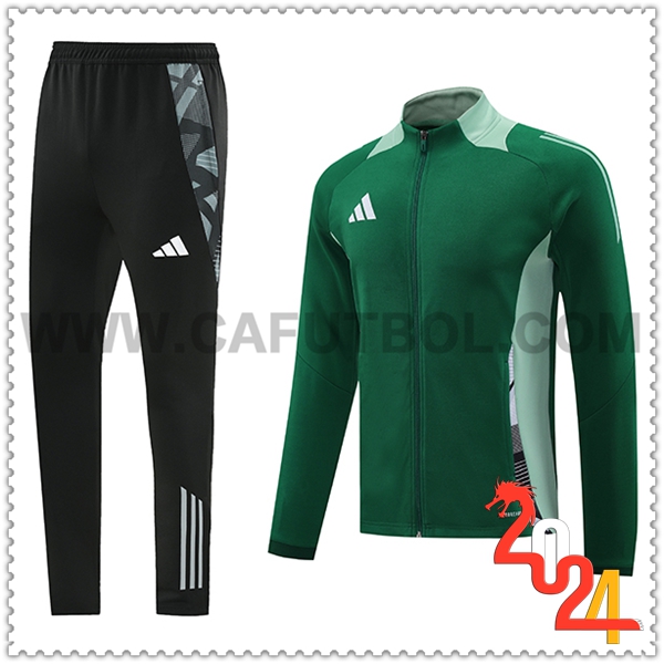 Chandal Futbol Adidas Verde 2024 2025 -02