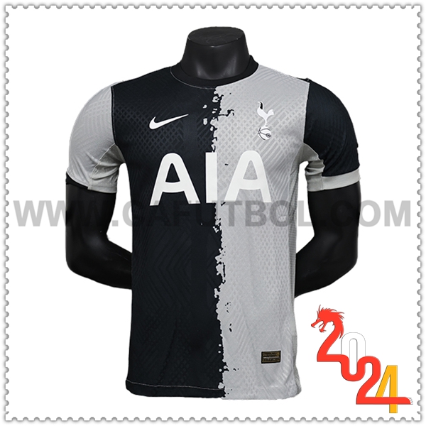 Camiseta Futbol Tottenham Hotspurs Blanco Negro Edicion Especial 2024 2025