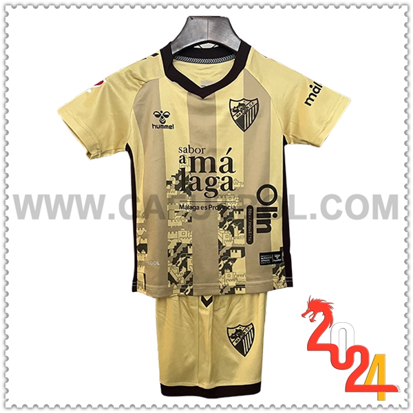 Tercero Equipacion del Malaga Ninos 2024 2025