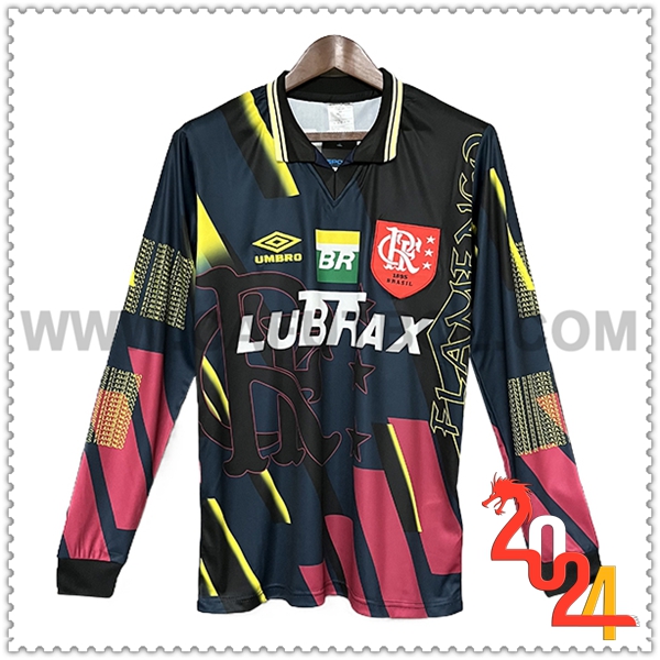 Camiseta Retro Portero Flamengo Mangas largas 1997