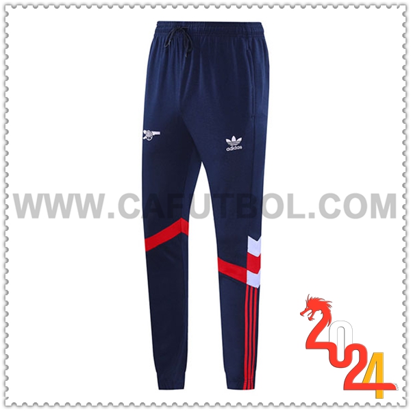 Pantalones Entrenamiento Arsenal Azul/Rojo/Blanco 2024 2025 -02