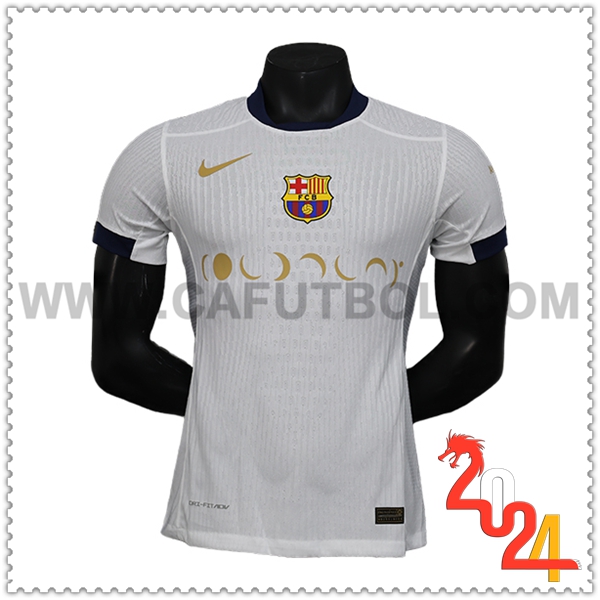 Camiseta Futbol FC Barcelona Blanco Edicion Especial 2024 2025