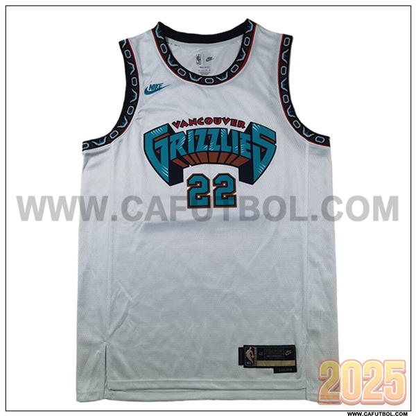 Camisetas Memphis Grizzlies (BANE #22) 2025/26 Blanco/Verde