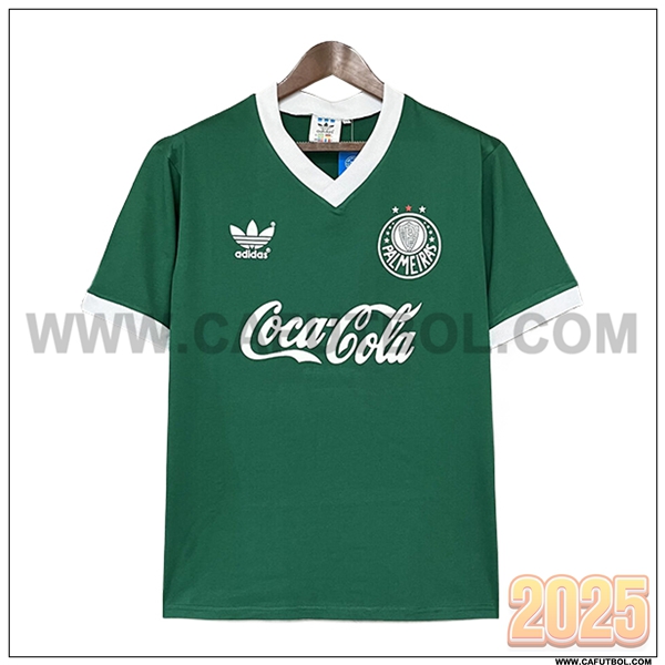 Primera Camiseta Retro Palmeiras 1989