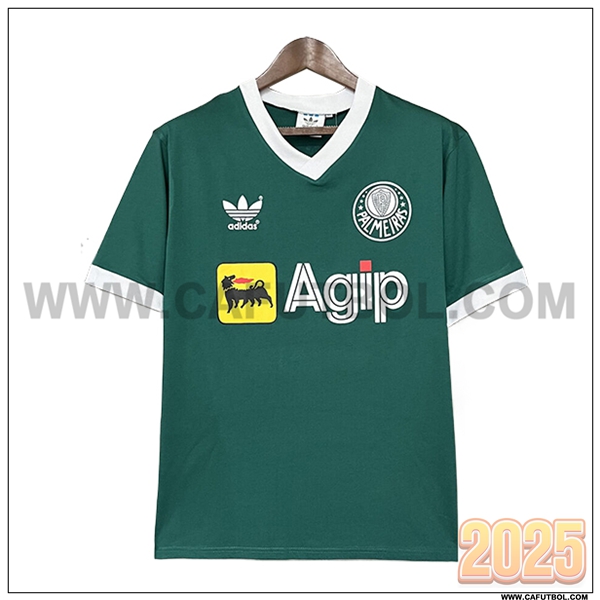 Primera Camiseta Retro Palmeiras 1987