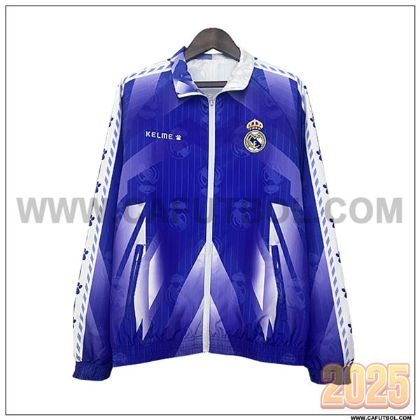 Rompevientos Real Madrid Violeta/Blanco 2025 2026