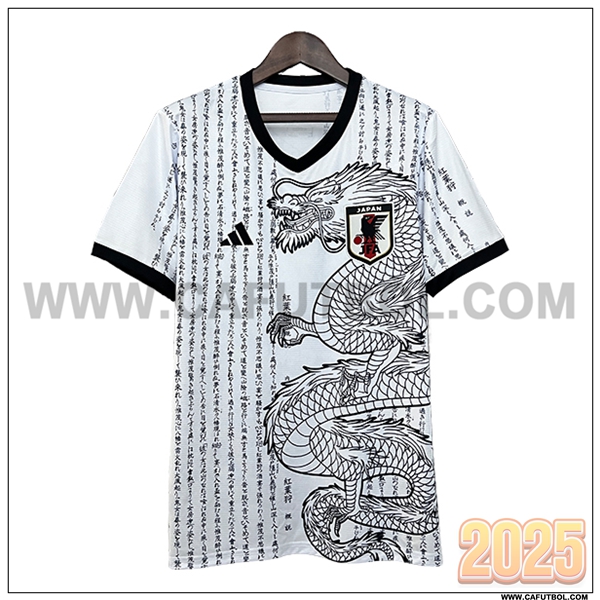 Camiseta Equipo Japon Blanco Edicion especial 2024 2025