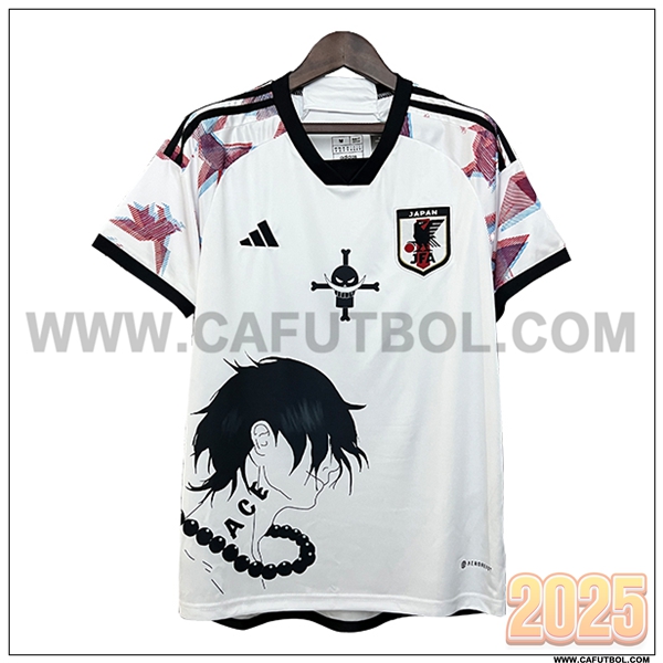 Camiseta Equipo Japon Blanco Edicion especial 2024 2025