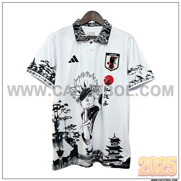 Camiseta Equipo Japon Blanco Edicion especial 2024 2025