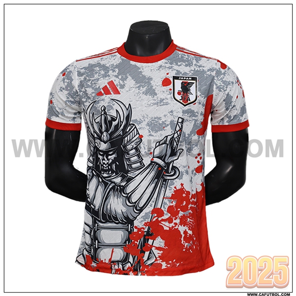 Camiseta Equipo Japon Blanco Rojo Edicion especial 2024 2025