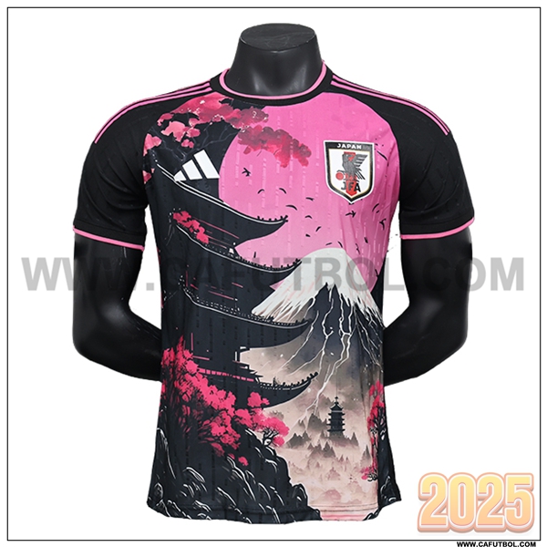 Camiseta Equipo Japon Negro Edicion especial 2024 2025