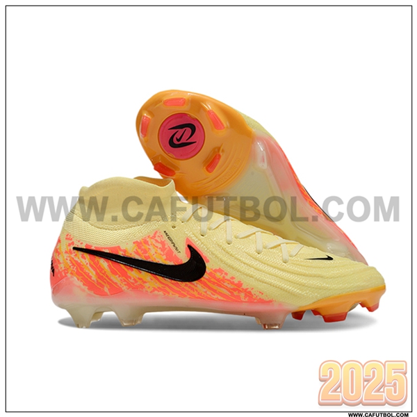 Nike Zapatos de Futbol Phantom Luna Elite NU FG Amarillo/Naranja/Negro