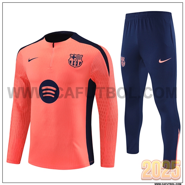 Chandal Futbol FC Barcelona Naranja/Azul 2025 2026