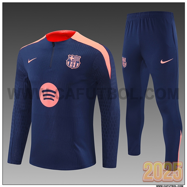 Chandal Futbol FC Barcelona Ninos Azul/Naranja 2025 2026