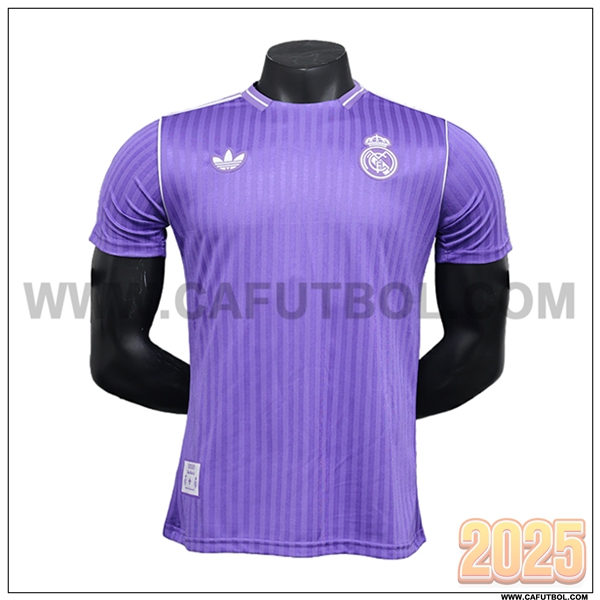 Camiseta Futbol Real Madrid Purpura Edicion especial 2024 2025