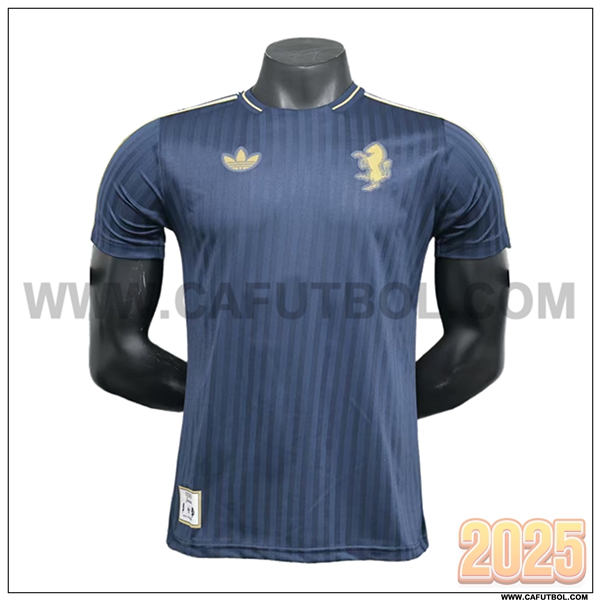 Camiseta Futbol Manchester United Azul marino Edicion especial 2024 2025