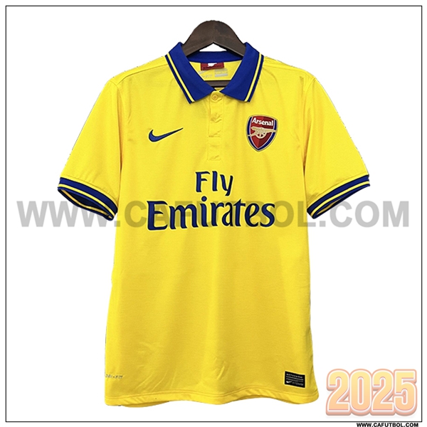 Segunda Camiseta de Arsenal Retro 2013/2014