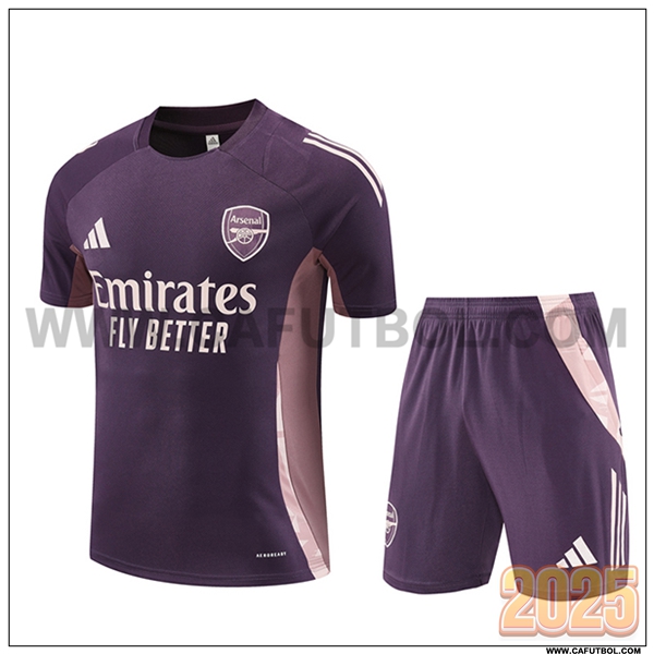 Camiseta Entrenamiento Arsenal Violeta/Rosa 2025 2026